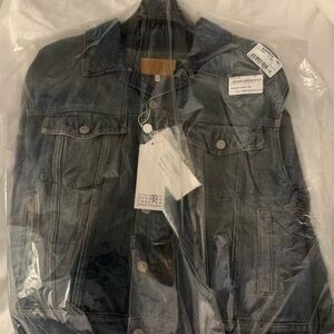 Men's Black Denim Jacket